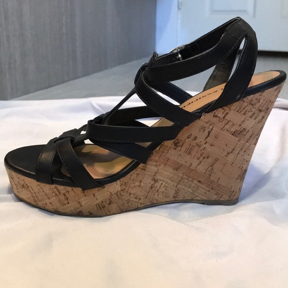 Strappy Cork Wedge- Worn ONCE - Picture 3 of 8